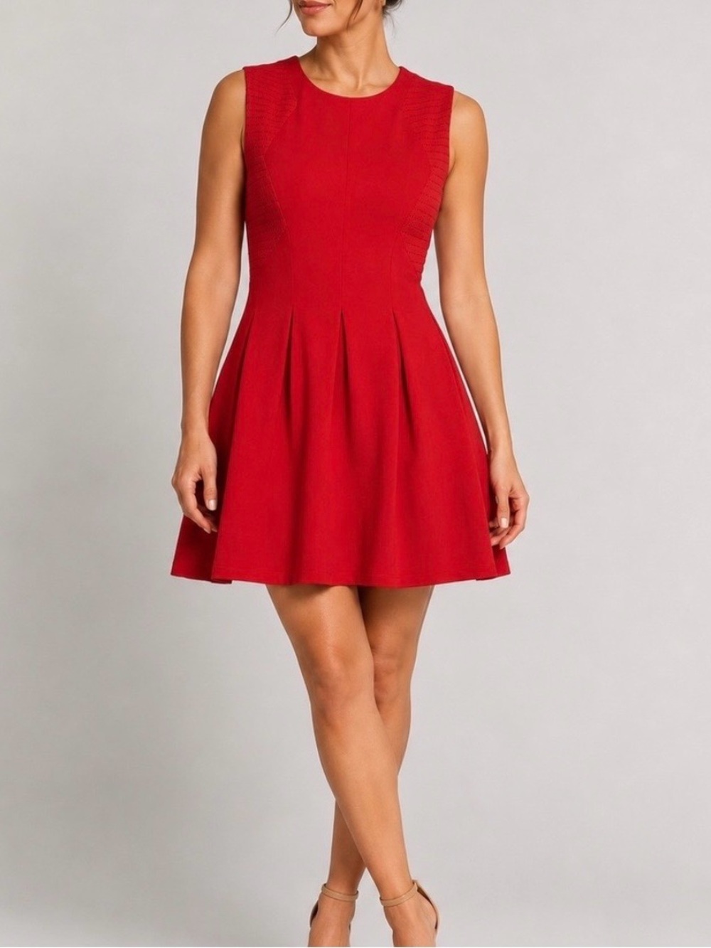 BCBGMaxAzria Vibrant Red Mini Dress